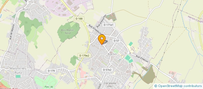 localisation de l'entreprise 849 800 388  à ARRAS
