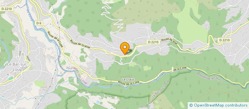 localisation de l'entreprise 849 803 143 à TOURRETTES-SUR-LOUP