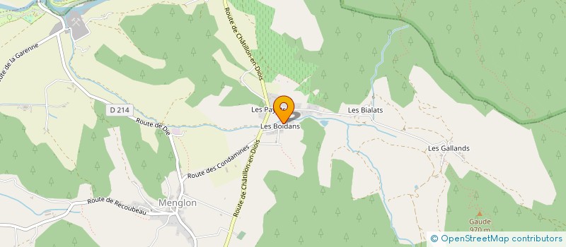 localisation de l'entreprise 849 826 342   AOUSTE-SUR-SYE