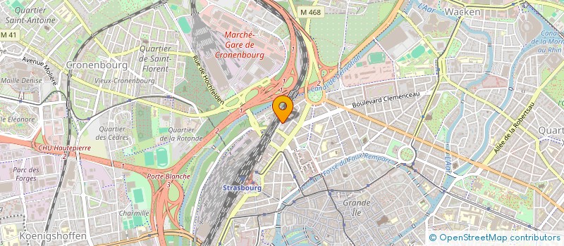 localisation de l'entreprise 849 832 498   STRASBOURG