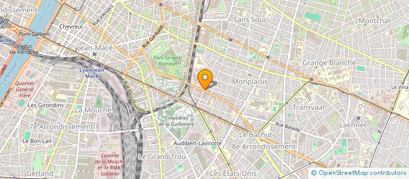 localisation de l'entreprise 849 836 374   LYON