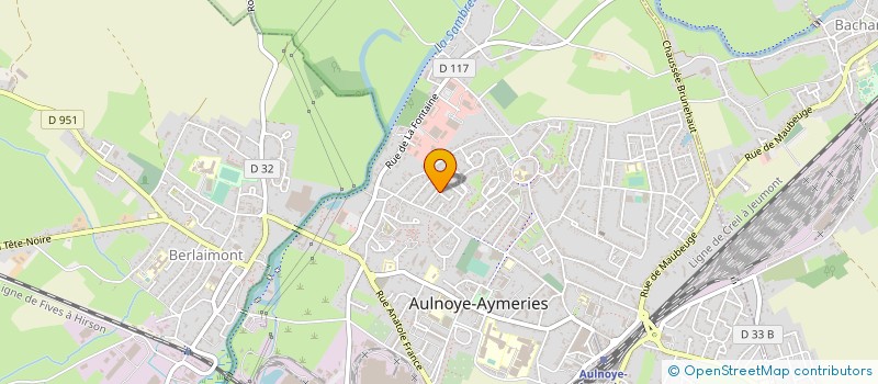 localisation de l'entreprise 849 836 747   AULNOYE-AYMERIES