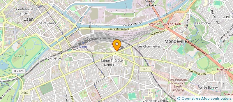 localisation de l'entreprise 849 838 453  à CAEN