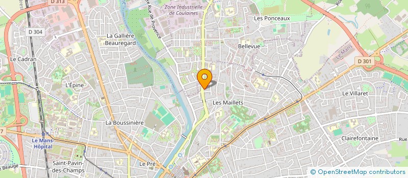 localisation de l'entreprise 849 844 279   LE MANS