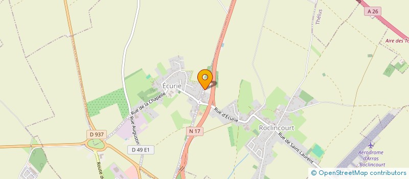 localisation de l'entreprise 849 846 845   ROCLINCOURT