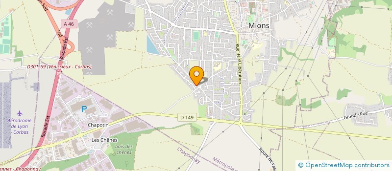 localisation de l'entreprise 849 900 493   SAINT-PRIEST