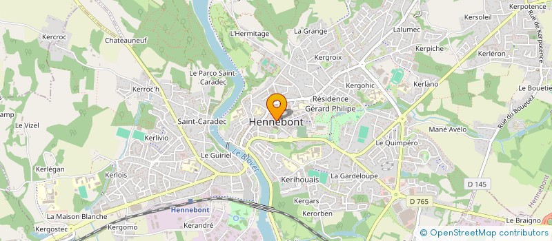 localisation de l'entreprise 849 900 758   LANGUIDIC