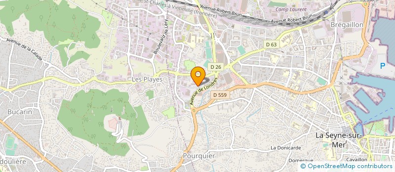 localisation de l'entreprise 849 934 310   LA SEYNE-SUR-MER