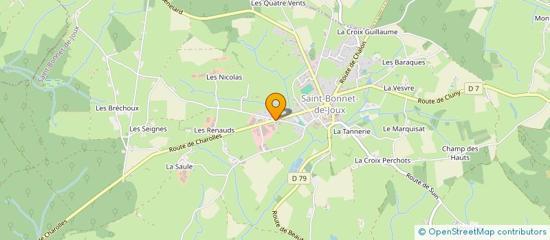 localisation de l'entreprise 849 949 953 à SAINT-BONNET-DE-JOUX
