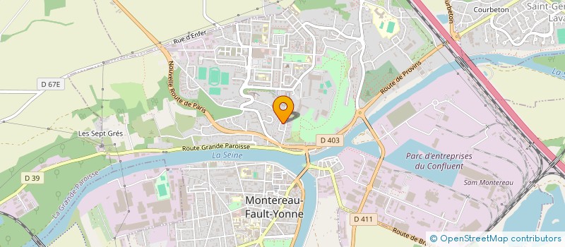 localisation de l'entreprise 849 967 294 à COURBEVOIE