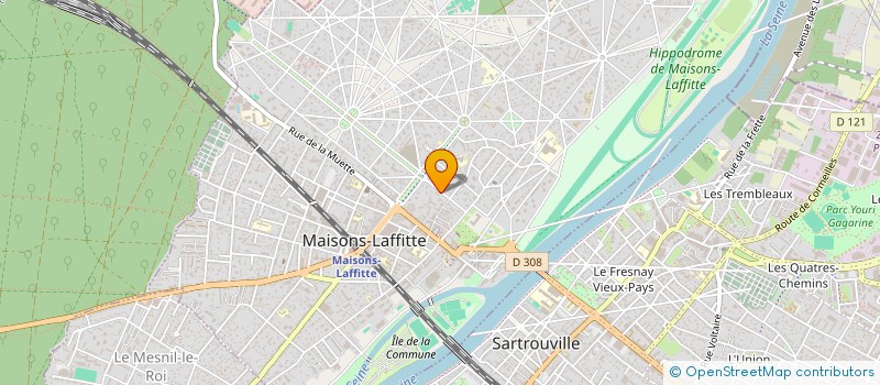 localisation de l'entreprise 849 972 237   MAISONS-LAFFITTE