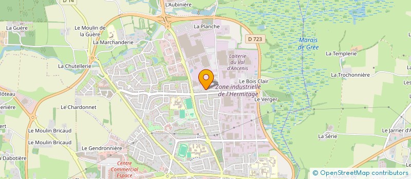 localisation de l'entreprise 849 972 740   ANCENIS-SAINT-GEREON