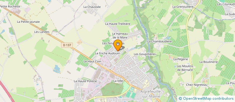 localisation de l'entreprise 849 990 205   AIGREFEUILLE-SUR-MAINE