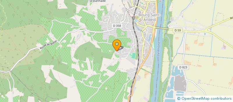 localisation de l'entreprise 849 994 231   BOURG-SAINT-ANDEOL