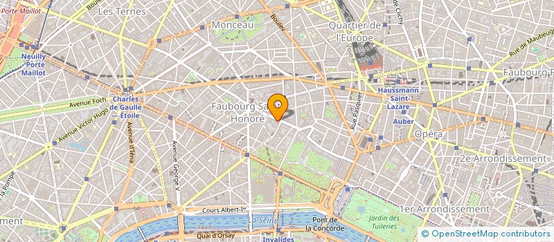 localisation de l'entreprise 85 FG  PARIS