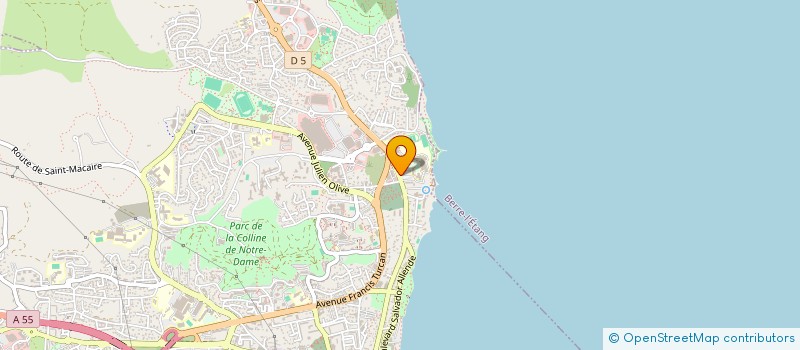 localisation de l'entreprise 850 001 124   TOURBES