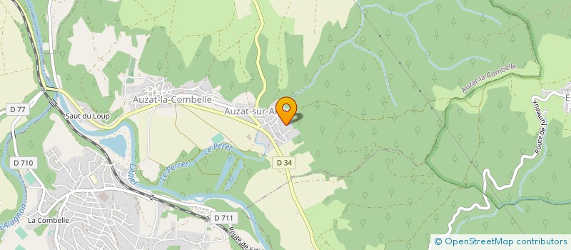 localisation de l'entreprise 850 013 400   COURNON-D'AUVERGNE