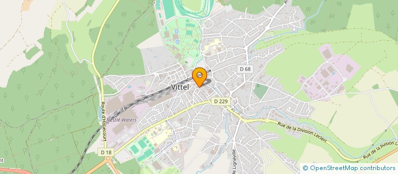 localisation de l'entreprise 850 014 820   VITTEL