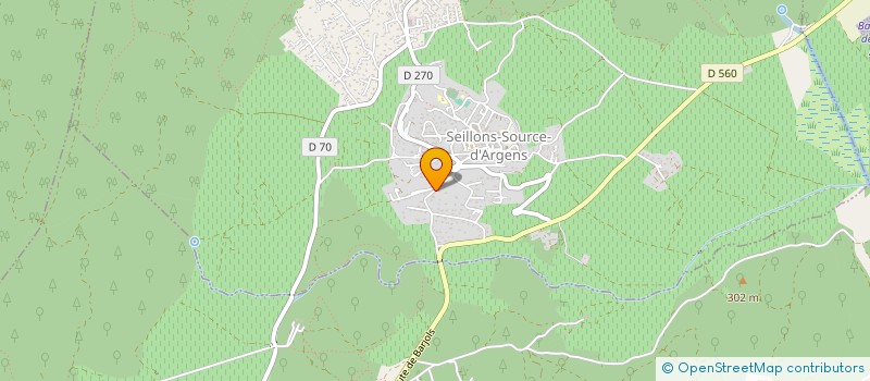 localisation de l'entreprise 850 032 632   SEILLONS-SOURCE-D'ARGENS