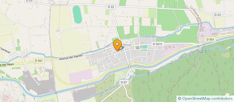 localisation de l'entreprise 850 052 168   ROGNES