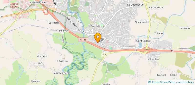 localisation de l'entreprise 850 053 125   MUZILLAC