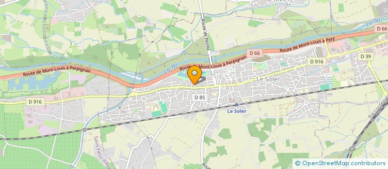 localisation de l'entreprise 850 055 542   LE SOLER