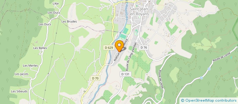 localisation de l'entreprise 850 065 244   SAINT-JEAN-EN-ROYANS