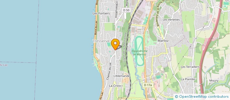 localisation de l'entreprise 850 068 289   TRESSERVE