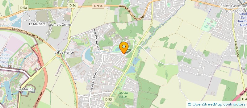 localisation de l'entreprise 850 089 129   MAGNY-LE-HONGRE