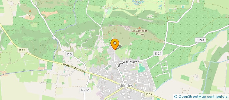 localisation de l'entreprise 850 091 562   MOURIES