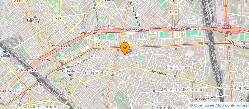 localisation de l'entreprise 850 125 865 à SAINT-OUEN-SUR-SEINE