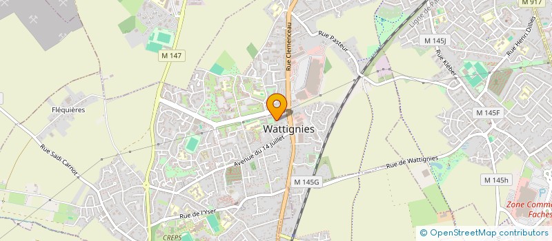 localisation de l'entreprise 850 133 356   WATTIGNIES