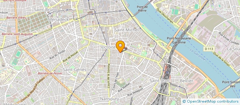 localisation de l'entreprise 850 134 735   BORDEAUX