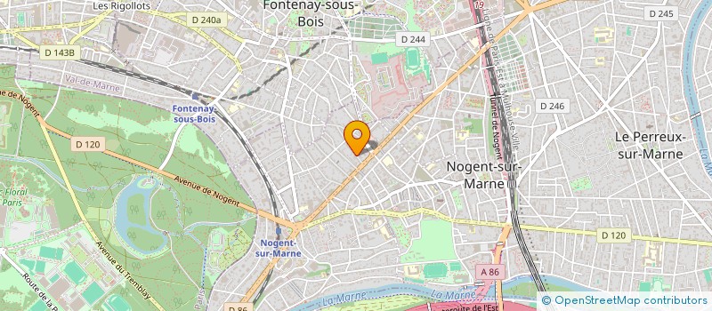 localisation de l'entreprise 850 158 411 à NOGENT-SUR-MARNE