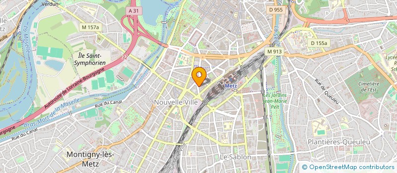 localisation de l'entreprise 850 163 031   METZ