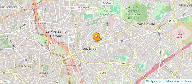 localisation de l'entreprise 850 163 445 à LES LILAS