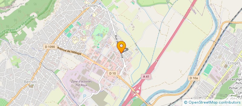 localisation de l'entreprise 850 164 617   CROLLES