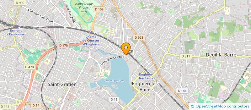 localisation de l'entreprise 850 164 773   ENGHIEN-LES-BAINS