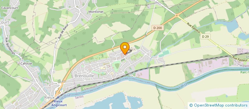 localisation de l'entreprise 850 165 739   BRENOUILLE