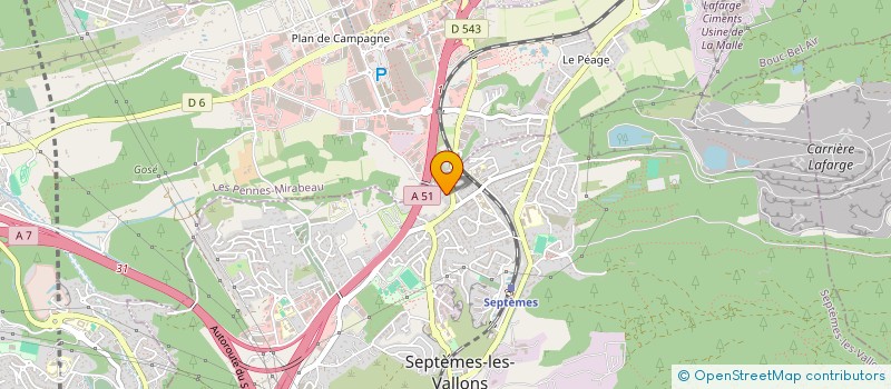 localisation de l'entreprise 850 175 985 à SEPTEMES-LES-VALLONS