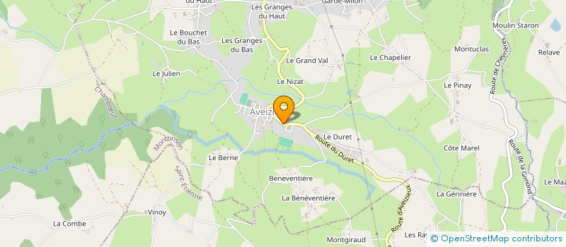 localisation de l'entreprise 850 189 390   AVEIZIEUX