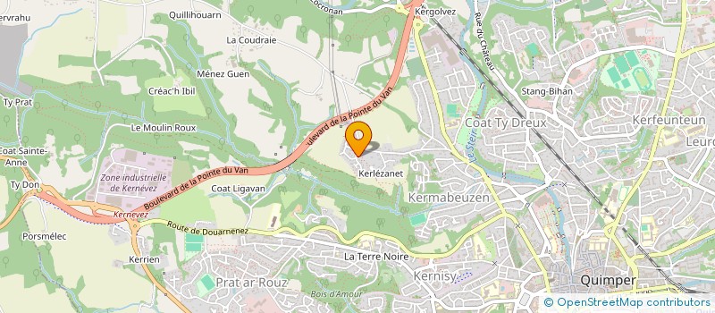 localisation de l'entreprise 850 198 383   QUIMPER