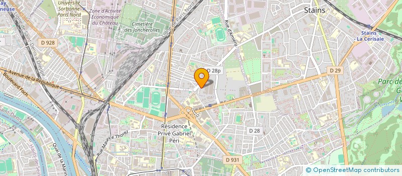 localisation de l'entreprise 850 200 288 à PIERREFITTE-SUR-SEINE
