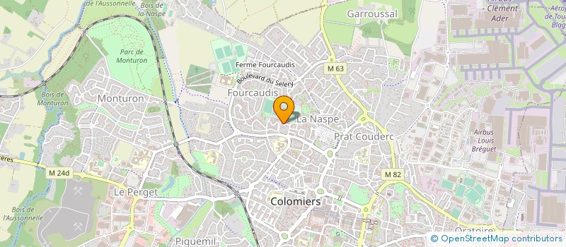 localisation de l'entreprise 850 200 643 à COLOMIERS