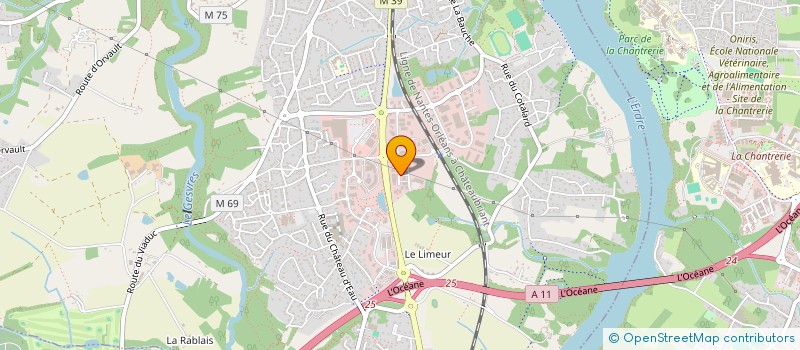 localisation de l'entreprise 850 260 183  à LA CHAPELLE-SUR-ERDRE