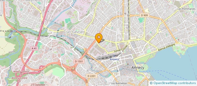 localisation de l'entreprise 850 266 602  à ANNECY