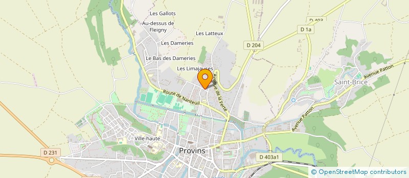 localisation de l'entreprise 850 274 655 à PROVINS