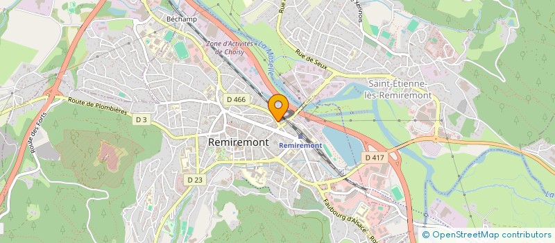 localisation de l'entreprise 850 283 888   REMIREMONT