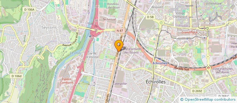 localisation de l'entreprise 850 308 271   ECHIROLLES