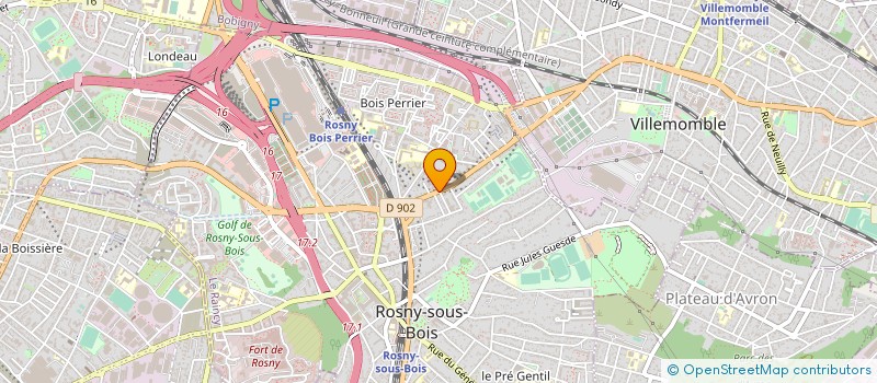 localisation de l'entreprise 850 313 768 à AULNAY-SOUS-BOIS